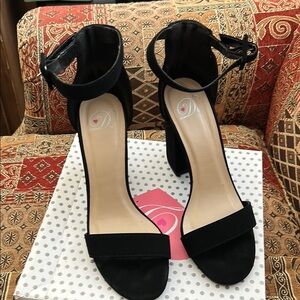 Elegant Black Women's Heels